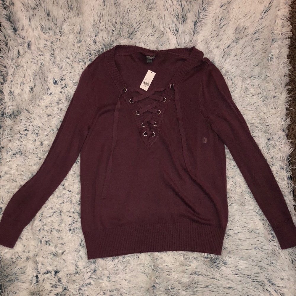 New York & Company Crisscross Sweater